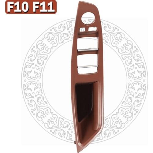 1xLHD Left Hand Drive Car Interior Inner Door Handle Cover Frame Storage Box For BMW F11 LCI 518d 520d 520dx 520i 2012-2017