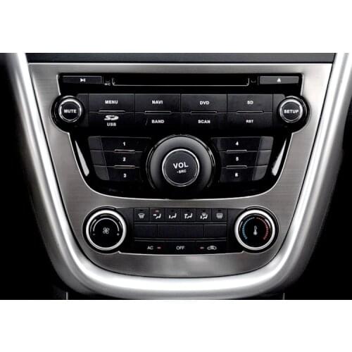 1pc for FAW BESTURN X80 2013-2016 Central panel Decorative frame Instrument console Decorative sticker