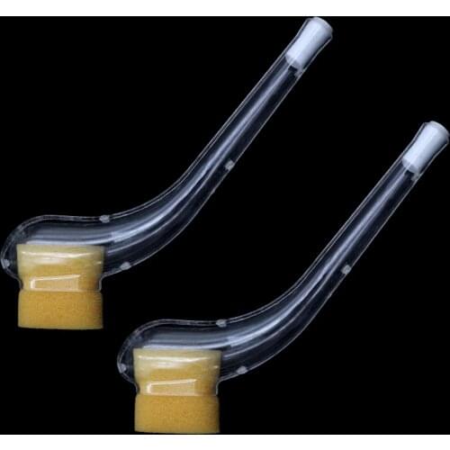 2PCS Queen Bee King Catcher Rearing System Plastic Tobacco Pipe Type Cage Catching Pipe Prison Cell Box Beekeeping Supplies Tool
