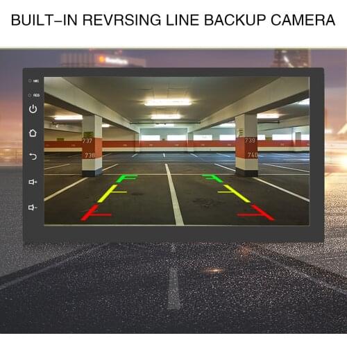 7 Inch GPS Navigation Multimedia Video Player Multimedia Car Radio 2 DIN GPS Support 1080P HD Playback WiFi Stereo MP5 Player