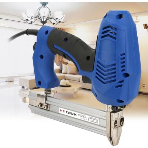 F30/K425 Electric Nail Gun Straight Nailers Woodworking Power Staple Gun EU Plug 220V Power Tool Straight Nail Gun
