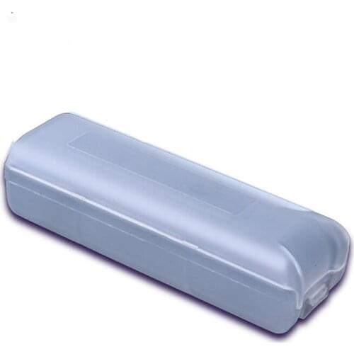 Battery Storage box Rechargeable Battery Storage Case Transparent Clear Plastic Case for 1pcs 26650 Battery 2Pcs/lot