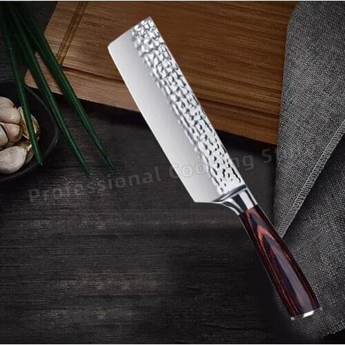 Forged stainless steel chefs knife meat cleaver fish slicing knife household kitchen knife kitchen cooking knife