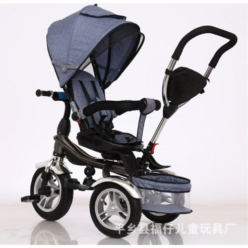 520Manufacturers direct sale multi-functional four in one childrens tricycle childrens seat bicycle childrens cart