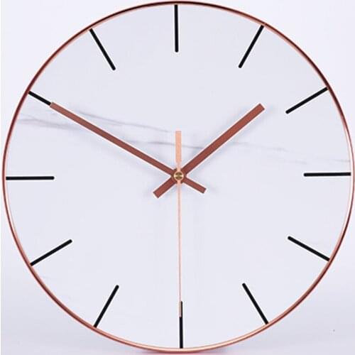 Marble wall clock modern design digital wall watch living room Farmhouse Large Decorative Clocks Mary Poppins Shabby Chic 40B066