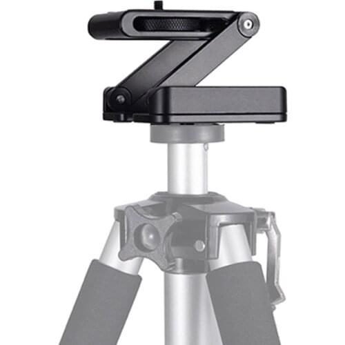 Z Flex Tilt Tripod Head Folding Head Quick Release Plate Stand Mount Spirit Level For Canon Nikon Sony DSLR camera heads
