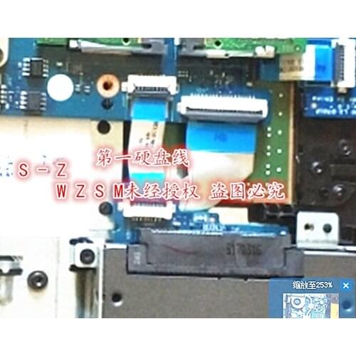 Genuine New Free Shipping FOR HP 15-BF 15-bf002AX HDD HARD DRIVE CONNECTOR CABLE BOARD 8pin