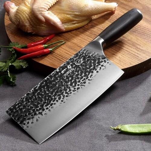 Hand-forged Chinese Tang Knife Sharp Cleaver/5Cr15Mov Chopping Knife/Chopping Knife/High Quality Kitchen Knife/Slicing Knife