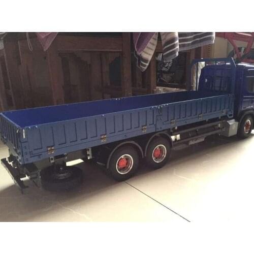 1/14 Scale Engineering tractor vehicle trailer Low hurdles body bucket carriages 62/45/40cm For tamiya lesu MAN SCANIA R620 R470