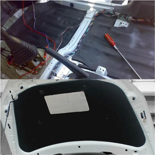 Heat Deadening Insulation Closed Floors Interior Sealing Sheets Shield