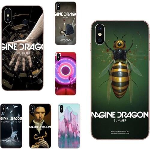 TPU Case Cover For Xiaomi Mi A1 A2 A3 CC9 CC9E 9T mi10 mi9 mi8 pro lite SE Imagine Dragons Flexibles