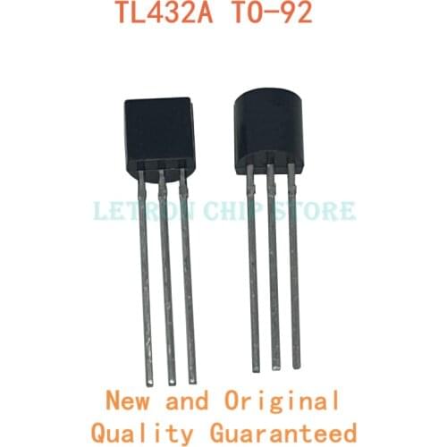 50PCS TL432A TO-92 TL432 TO92 TRANSISTOR new and original IC Chipset