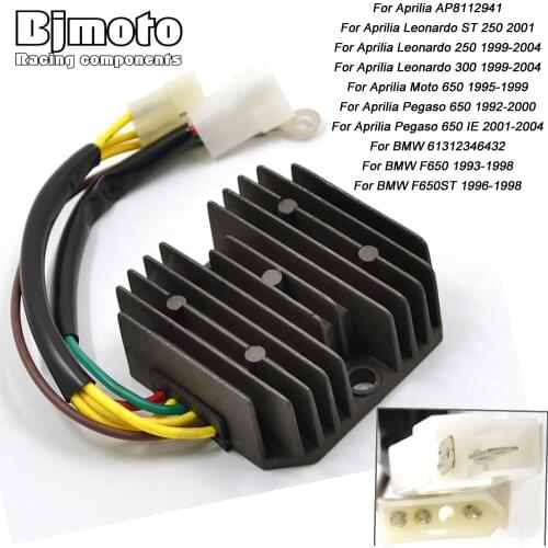 YHC SH532B-12 Motorcycle Voltage Regulator Rectifier For BMW F650 1993-1998 F650ST 1996-1998 Aprilia Leonardo 250/300 1999-2004