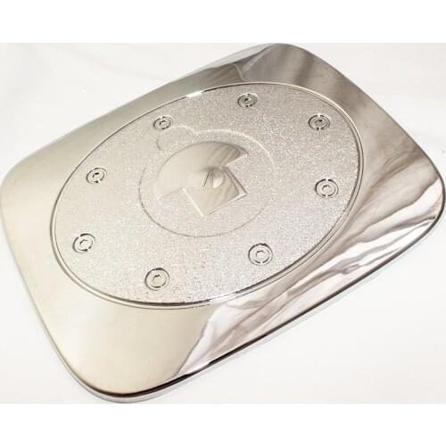 1pcs ABS Chrome Car Styling Auto Oil Fuel Tank Cover Cap car Sticker For Toyota RAV4 1994-2000 XA10