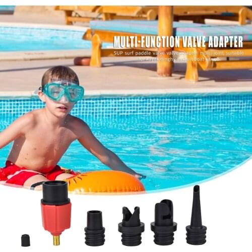 SUP Pump Adaptor Air Valve Adapter for Outdoor Canoe Kayak Surfing Tackle Air Valve Converter Outdoor Watering Playing Supply