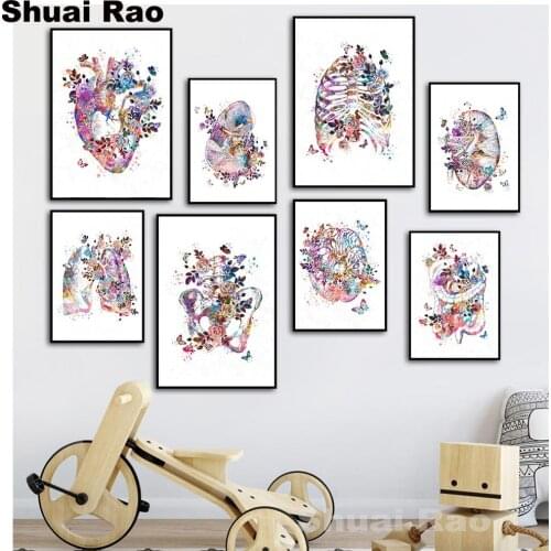 Full Square Round 5d Diamond Embroidery sale Anatomical Organ Human Anatomy Diamond Painting 5d DIY Diamond Mosaic Doctors gift