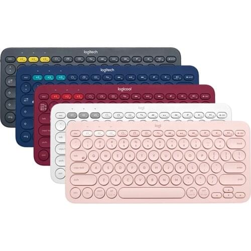 K380 Logitech Wireless Bluetooth Keyboard Girl Tablet Laptop Portable Ultra-thin Keyboards Mouse Pebble Keyboard Protective Film