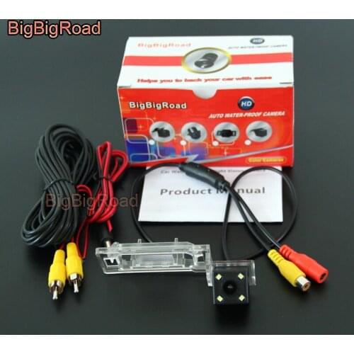 BigBigRoad Car Rear View Reverse Parking CCD Camera For Audi RS5 s3 S5 A4L A4 TT A1 A3 A5 A7 Q3 Q5 2009 2010 2011 2012 2014