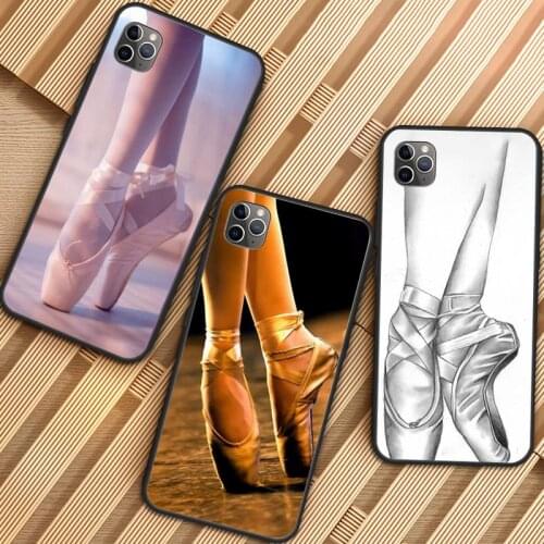 Ballerina Dance Ballet Girl Shoes Phone Case for iPhone 11 12 mini pro XS MAX 8 7 6 6S Plus X 5S SE 2020 XR