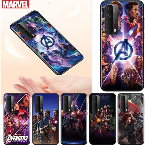 Marvel Avengers Heroes For Huawei Y9S Y9A Y9 Y8P Y8S Y7P Y7A Y7 Y6S Y6 Y5P Y5 PRO Lite Prime 2020 2019 2018 Phone Case