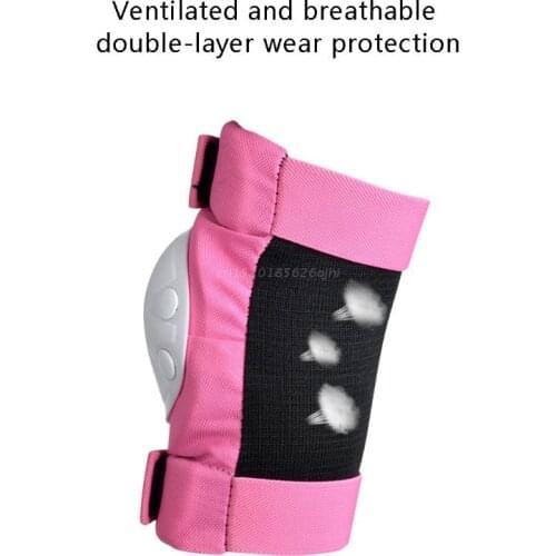 GXMF Kids/Youth Knee Pad Elbow Pads Guards Protective Gear Set for Roller Skates Cycling BMX Bike Skateboard Cycling