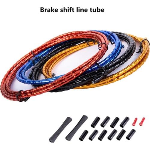 Bicycle brake transmission line tube mtb road bike bmx 180cm for brompton bike brake transmission line tube modification upgrade