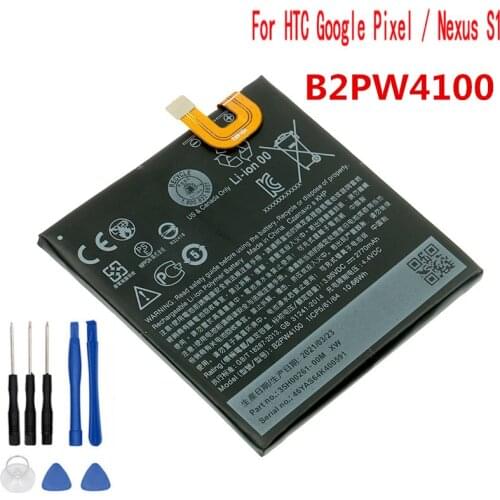 HTC Original Battery B2PW4100 2770mAh Battery for HTC Google Pixel / Nexus S1 Batteries Batteria+free Tools