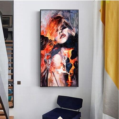 Full Diy Diamond Painting Abstract Colorful Art Sexy Woman Picture Of Rhinestones Embroidery Mosaic 5D Cross Stitch Kits ZP-2990