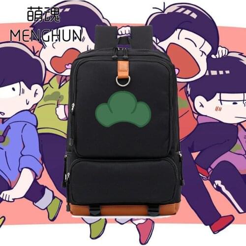 Lovely new anime Osomatsu san concept backpack high capacity school bags daily use anime fans bag osomatsu backpacks nb201