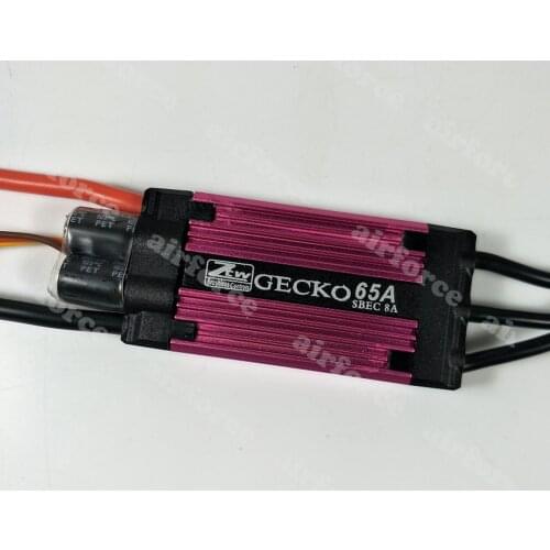 ZTW GECKO 65A RC Airplane ESC Electric Speed Control 5-8.4V Adjustable MAX 85A