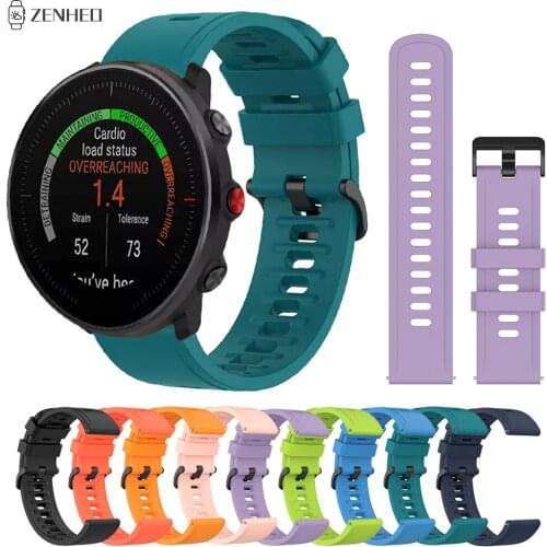 Silicone Watchband For Polar lgnite 2/Vantage M M2 Replacement 20mm 22mm Watch Strap For Polar Unite/Grit X