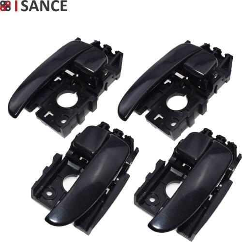 ISANCE Inside Door Handle Front Left Right 826102D000AX 826202D000AX For Hyundai Elantra 2.0L 2001 2002 2003 2004 2005 2006