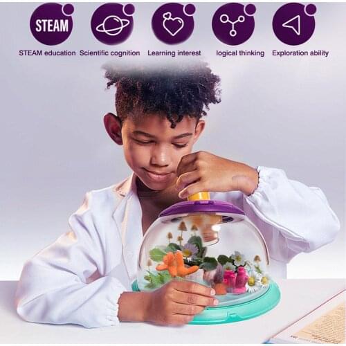 Magic Killifish Egg Soil Fish Tank Science can Insect Plants Enlarge Viewer Obervation Early Educational Toys For Boys Gift Kids