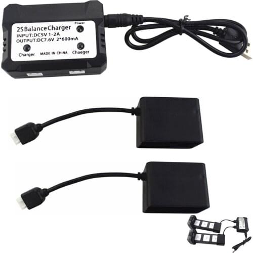 2 in 1 Balance Charger for MJX Bugs 4W B4W D88 EX3 HS550 Folding Quadcopter Accessories Parts