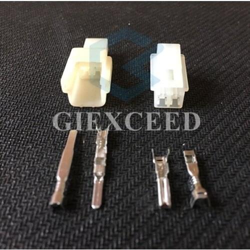 2 Sets 2 Pin 6090-1031 6090-1001 Female Male Automtive Connector Wiring Harness Connector Motorcycle Wiring Socket