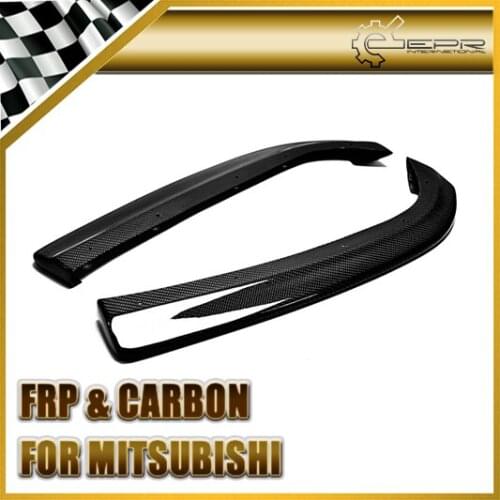 Car-styling For Mitsubishi Evolution EVO 9 JDM Carbon Fiber Rear Bumper Extension