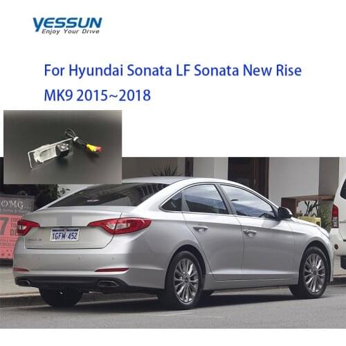 Yessun car License plate camera For Hyundai Sonata LF Sonata New Rise MK9 2015~2018 Car Rear View camera Parking camera
