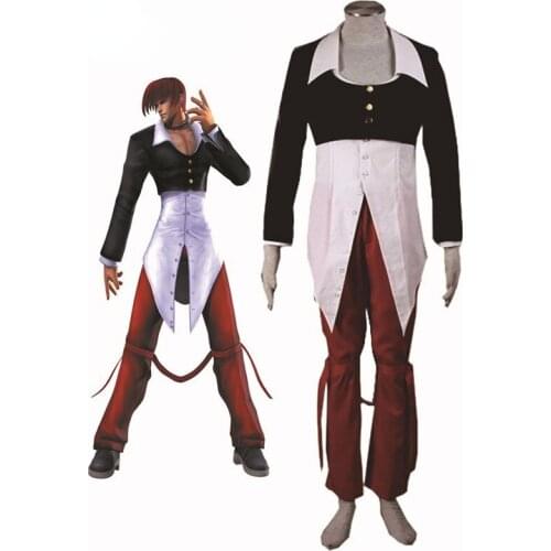 Anime King of Fighters Iori Yagami Cosplay Costume Anime Costume For Halloween Christmas