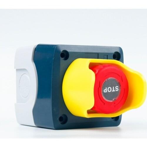 Red mushroom head pushbutton turn to release or push-pull IP65 1NC GOB-1A71C2-GW