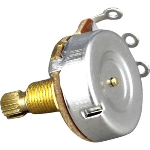 Brass Shaft ELectric Guitar Bass Volume Tone Control Pots Potentiometer A500K