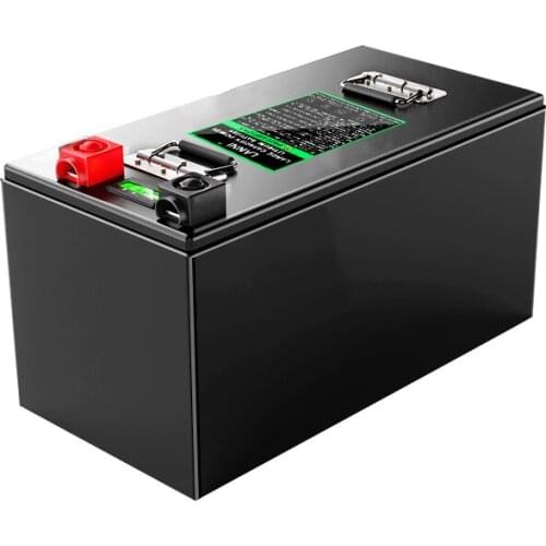Deep cycle 96V 100Ah lithium iron phosphate battery for solar motor vehicles