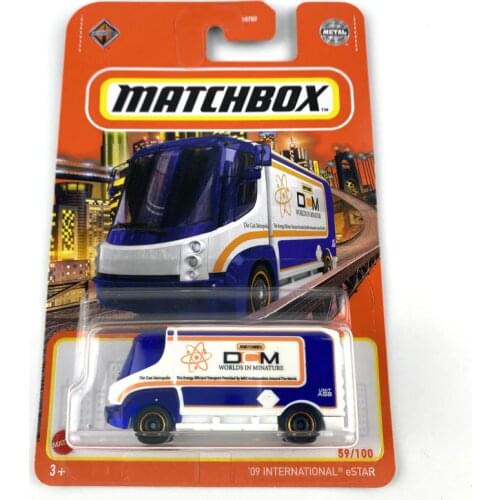 2021 Matchbox Cars 09 INTERNATIONAL eSTAR 1/64 Metal Diecast Collection Alloy Model Car Toys