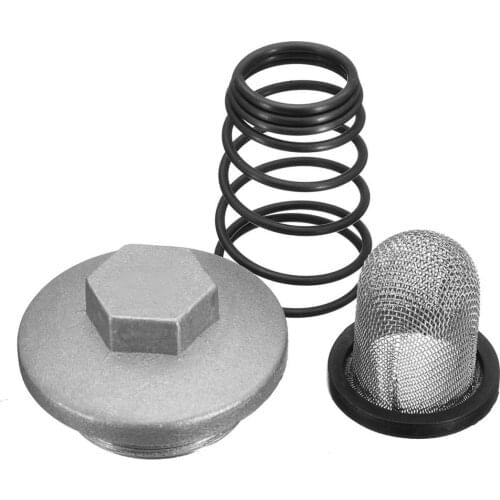 Motorcycle Scooter Oil Drain Screw Spring Filter Engine Accessory for DY6125-150 Motorcyle Accessories