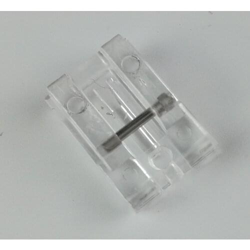 New 1pc Invisible Zipper Presser Foot 601 Plastic Foot for Domestic Sewing Machine Singer Brother White for Juki for