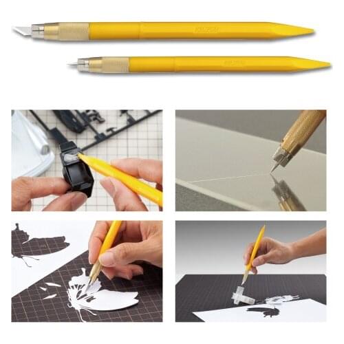 OLFA Limited Art Knife Ideal for designers, hobbyists, craftsmen. Besides, dental technicians choose the AK-5 for dentune molds