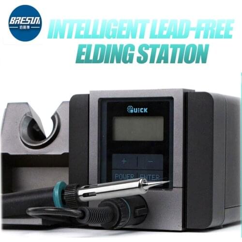 QUICK TS1100 Solder station Digital Display intelligent lead-free 90W Intelligent Anti-static Constant Adjustable Temperature