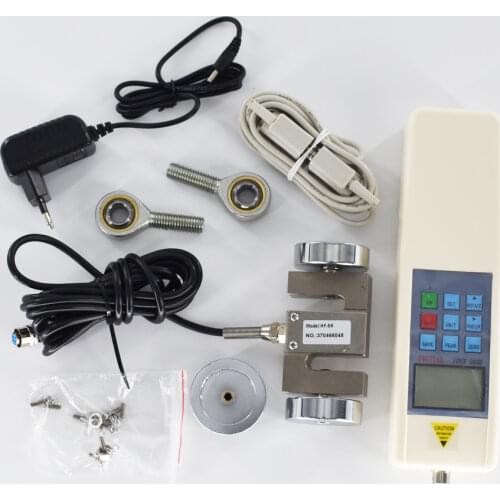 5000N Handheld Force Gage Tools And Equipment HF-5K Force Gauge Dynamometer Digital Push Pull Force Meter HF-5000