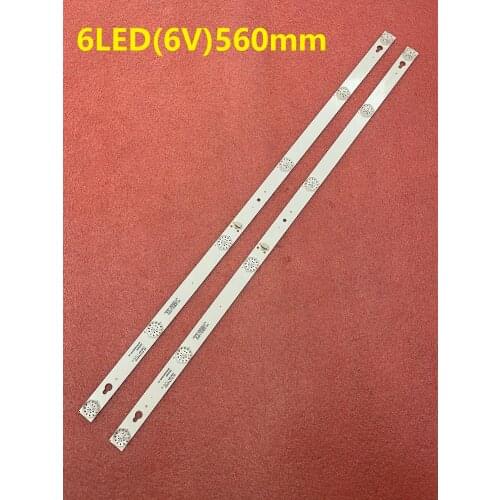 2pcs LED Backlight Strip for Toshiba TCL 32L2600 32L2800 32L2900 L32S4900S TOT 32D2900 Thomson 32HB5426 LVW320CS0T LED32D2930