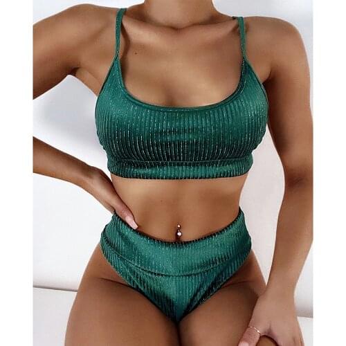 Vigorashely Shiny Swimwear