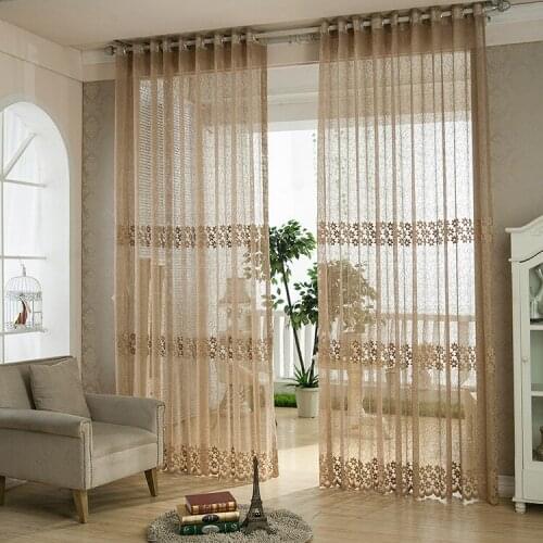 Hot new high-grade jacquard curtain screens atmosphere breathable hollow den decorated living room balcony screens
